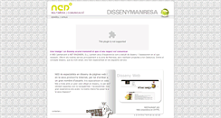 Desktop Screenshot of dissenymanresa.com